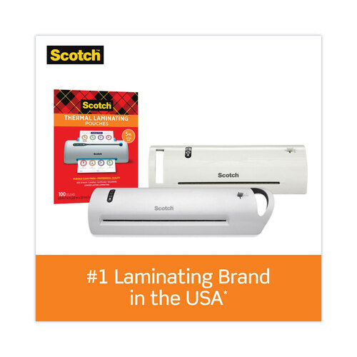 MMMTP5854100 - 3M - Laminating Pouches, 5 mil, 9&quot; x 11.5&quot;, Gloss Clear, 100/Pack