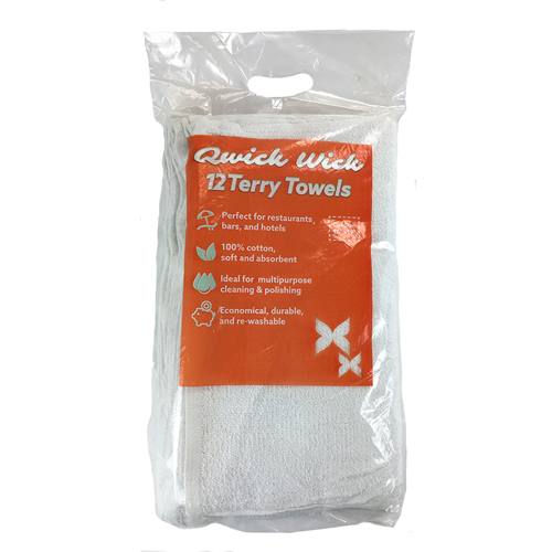 Bar Mop Kitchen Towels 16x19* 100% Terry Cloth Pack of 24. 