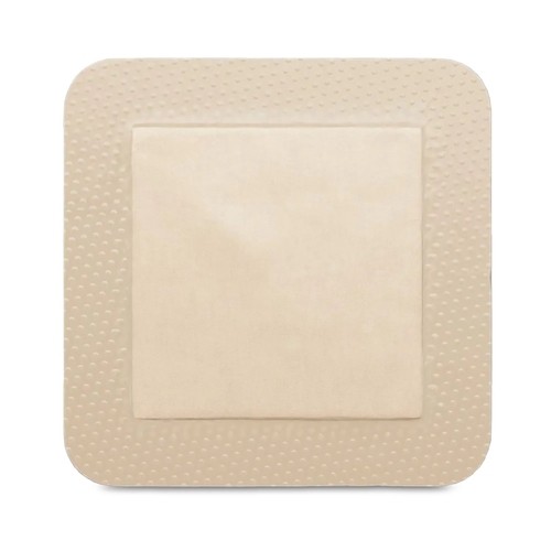 MON1003182EA - Dermarite - Dermarite Thin Silicone Foam Dressing ComfortFoam Border Lite 3 x 3&quot; Square Silicone Adhesive with Border Sterile, 1/EA