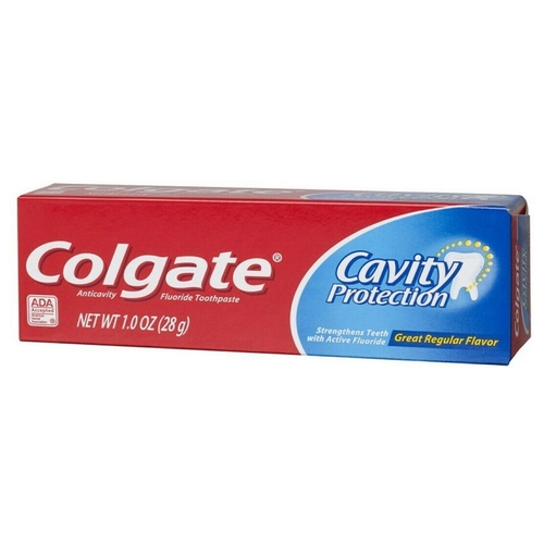 MON1004084CS - Colgate-Palmolive - Colgate-Palmolive Toothpaste Cavity Protection Regular Flavor 1 oz. Tube, 24/CS