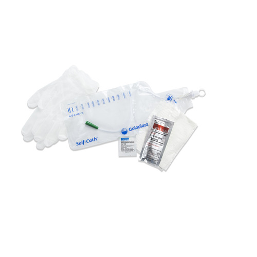 MON1006137BX - Coloplast - Intermittent Closed System Catheter Self-Cath&reg; Soft Straight Tip 14 Fr.