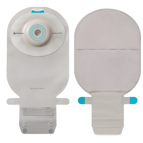 MON1006188BX - Coloplast - Filtered Ostomy Pouch SenSura&reg; Mio Convex One-Piece System 11 Inch Length, Maxi 13/16 Inch Stoma Drainable Deep Convex, Pre-Cut