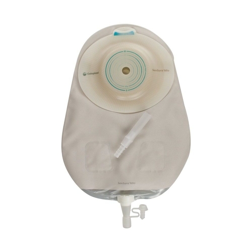 MON1006202BX - Coloplast - Urostomy Pouch SenSura&reg; Mio Convex One-Piece System 10-1/2 Inch Length, Maxi 5/8 to 1-5/16 Inch Drainable Convex Light, Trim to Fit