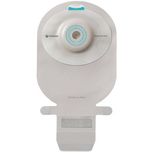 MON1006218BX - Coloplast - Urostomy Pouch SenSura&reg; Mio Convex One-Piece System 10-1/2 Inch Length, Maxi 3/8 to 7/8 Inch Drainable Deep Convex, Trim To Fit