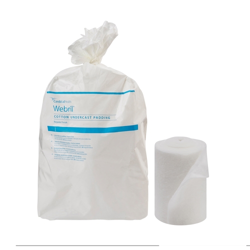 MON10064RL - Cardinal Health - Cardinal Health Cast Padding Undercast Webril 6&quot; x 4 Yard Cotton NonSterile, 1/RL