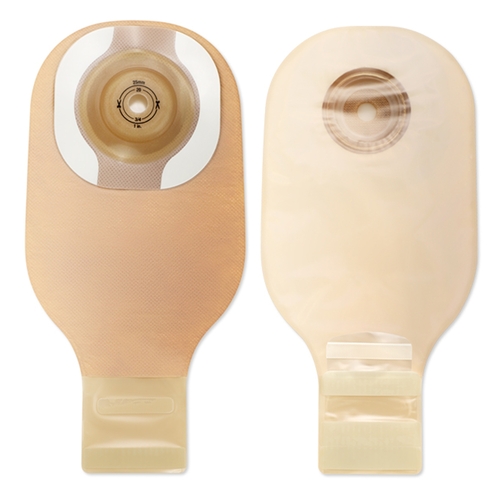 MON1009476BX - Hollister - Ostomy Pouch One-Piece System 12" Length Up to 1" Stoma Drainable Convex, Trim to Fit, 5/BX