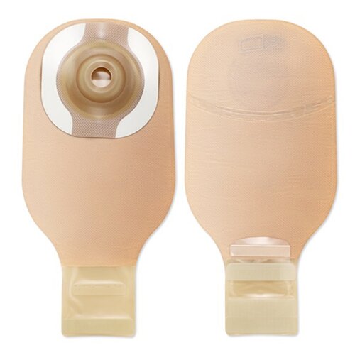 MON1009483BX - Hollister - Hollister Filtered Ostomy Pouch Premier&trade; One-Piece System 12" Length Up to 1" Stoma Drainable Soft Convex, Trim to Fit, 5/BX