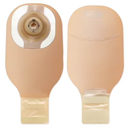 MON1009484BX - Hollister - Filtered Ostomy Pouch Premier&trade; One-Piece System 12" Length Up to 1-1/2" Stoma Drainable Soft Convex, Trim to Fit, 5/BX