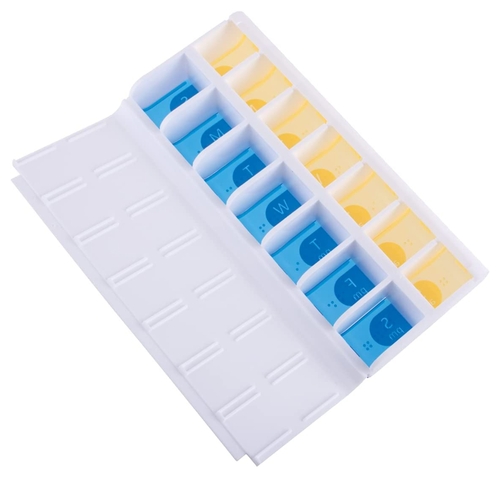MON1010232EA - Apothecary Products - Pill Organizer EZY Dose&reg; X-Large 7 Day 2 Dose