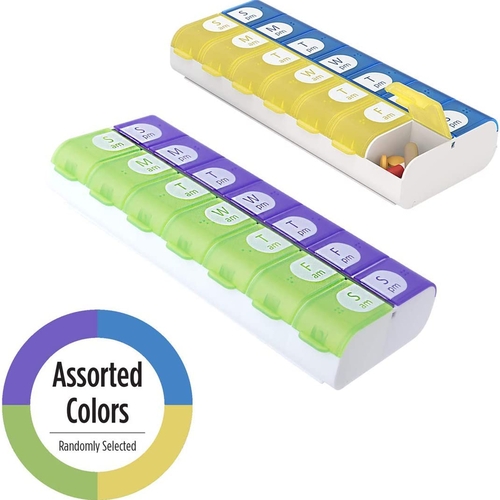 MON1010232EA - Apothecary Products - Pill Organizer EZY Dose&reg; X-Large 7 Day 2 Dose