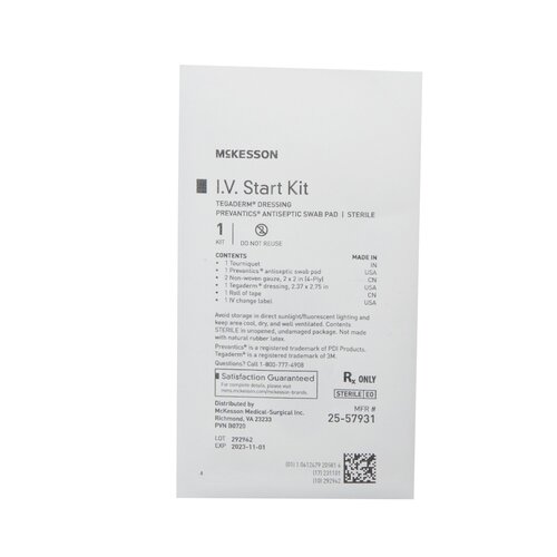 MON1013331CS - McKesson - I.V. Start Kit , 100 EA/CS