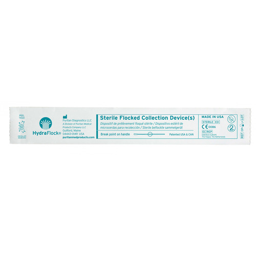 MON1018086CS - Puritan Medical Products - HydraFlock&reg; Specimen Collection Swab 6 Inch Length Sterile