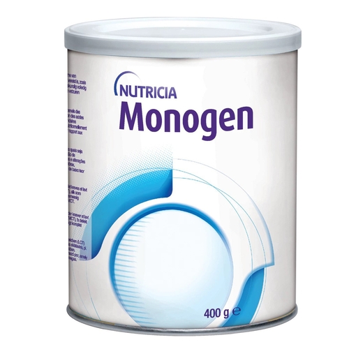 MON1019159CS - Nutricia - Nutricia Oral Supplement Monogen Unflavored Powder 400 Gram Can, 6 EA/CS