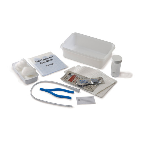 MON10251CS - Cardinal Health - Cardinal Health Intermittent Catheter Tray Curity Open System 14 Fr. Vinyl, 20 EA/CS