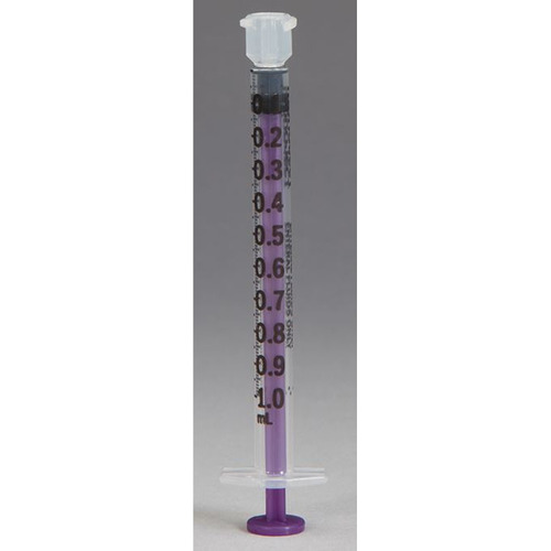 MON1026097CS - Covidien - Enteral Feeding / Irrigation Syringe Monoject&reg; 1 mL Enfit Tip Without Safety, 3200/CS