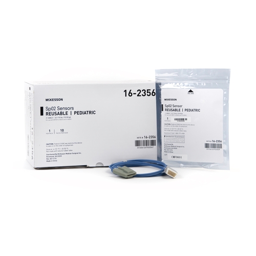 MON1027186CS - McKesson - McKesson Pulse Oximeter Finger Sensor Finger