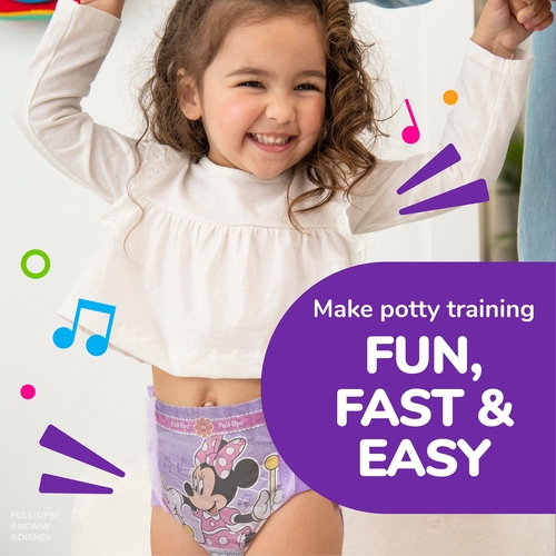 MON1027990CS - Kimberly Clark Professional - Toddler Training Pants Pull-Ups&reg; Learning Designs&reg; Pull On 3T - 4T Disposable Heavy Absorbency