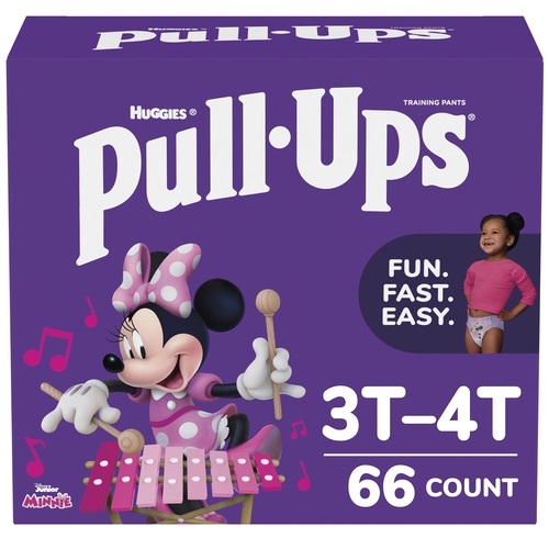 MON1027990CS - Kimberly Clark Professional - Toddler Training Pants Pull-Ups&reg; Learning Designs&reg; Pull On 3T - 4T Disposable Heavy Absorbency