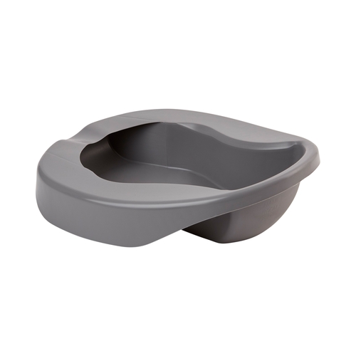 MON1028131CS - McKesson - McKesson Pontoon Bedpan Graphite, 20 EA/CS