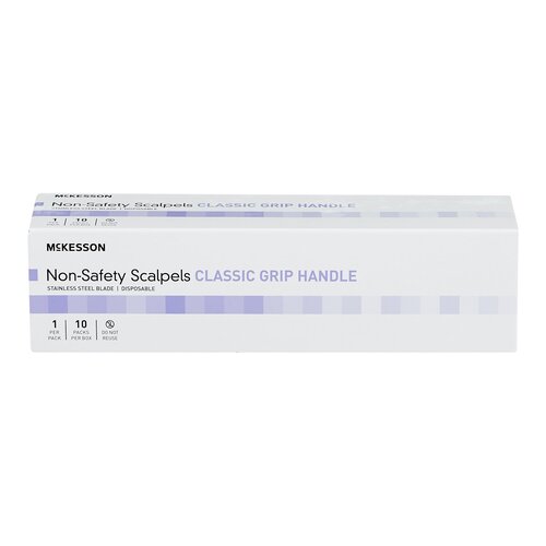 MON1029066BX - McKesson - McKesson Non-Safety Scalpel with Blade - Size 15