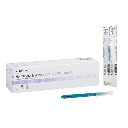 MON1029066BX - McKesson - McKesson Non-Safety Scalpel with Blade - Size 15