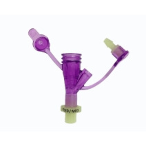 MON1030587EA - Applied Medical Technologies - Applied Medical Technologies Y-Port Transition Adapter w/ Enhanced Med-Port ENFit&trade;