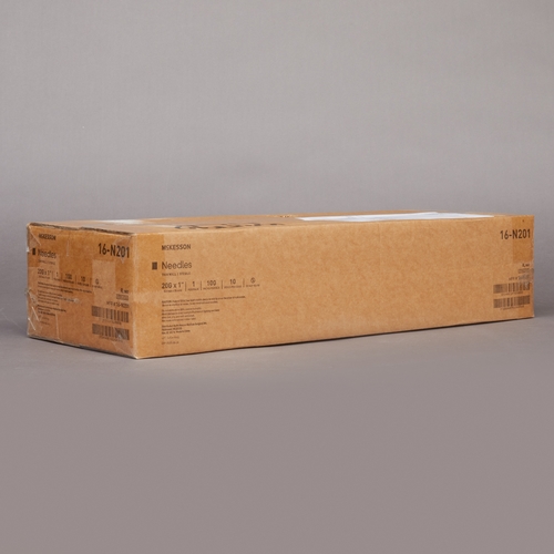 MON1031790CS - McKesson - McKesson Hypodermic Needle Without Safety 20 Gauge 1 Inch, 100/BX, 10BX/CS