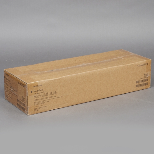 MON1031796CS - McKesson - McKesson Hypodermic Needle Without Safety 25 Gauge 1-1/2 Inch, 100/BX, 10BX/CS