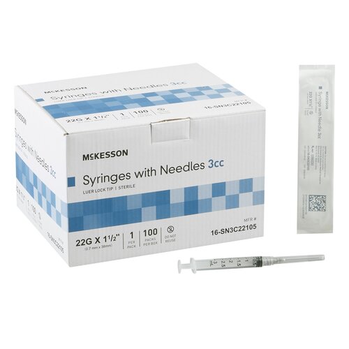 12 ml Syringe Luer Lock - box of 100