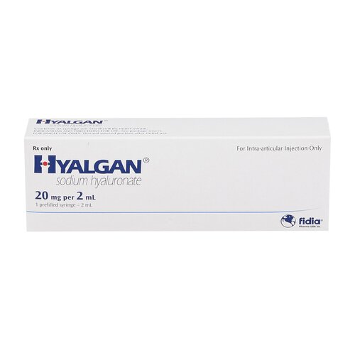 MON1032048EA - Fidia Pharma USA - Hyalgan&reg; Sodium Hyaluronate 20 mg / mL Injection 2 mL
