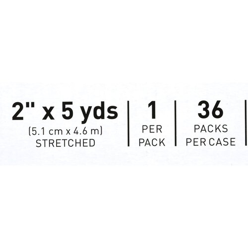 MON1032955CS - McKesson - McKesson Compression Bandage Elastic with Cohesive 2 Inch X 5 Yard Non Sterile