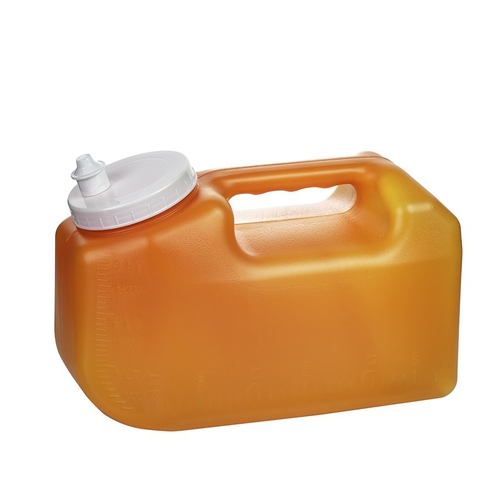 MON1035055CS - Simport Scientific - Simport Scientific 24 Hour Urine Specimen Collection Container Urisafe&reg; 4-1/2 X 6-1/4 X 9-5/8 Inch 3,000 mL (101 oz.) Screw Cap Unprinted NonSterile, 40/CS