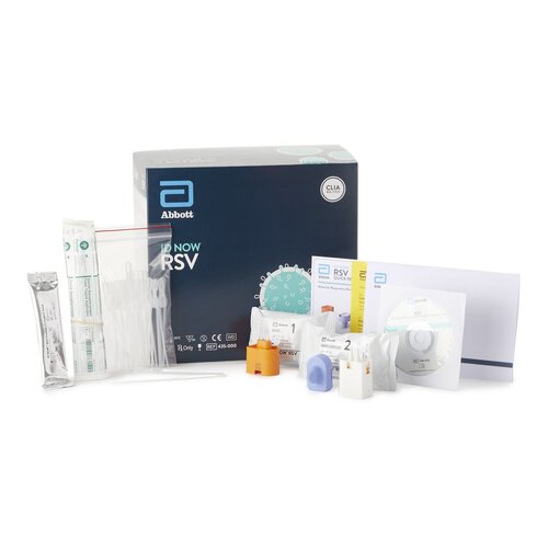 MON1038861KT - Abbott Nutrition - Rapid Test Kit ID NOW&trade; Molecular Diagnostic Respiratory Syncytial Virus Test (RSV) Nasopharyngeal Swab Sample 24 Tests, 1/KT