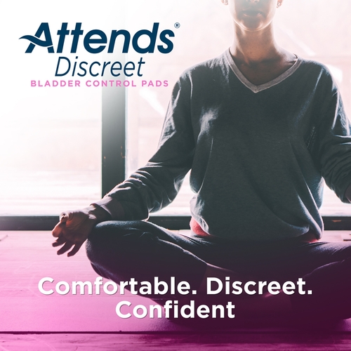 MON1039118CS - Attends - Attends Discreet&reg; Moderate Absorbency Bladder Control Pads, 10.5", 200/CS
