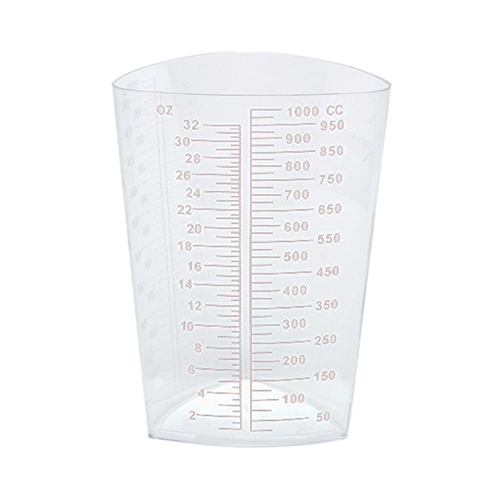 4 oz. Polypropylene Measuring Cup - 1000/Case