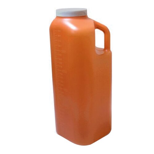 MON1039891CS - OakRidge Products - OakRidge Products 24 Hour Urine Specimen Collection Container 4-1/2 X 6-5/16 X 9-5/8 Inch 3,000 mL (101 oz.) Screw Cap Unprinted NonSterile, 40/CS