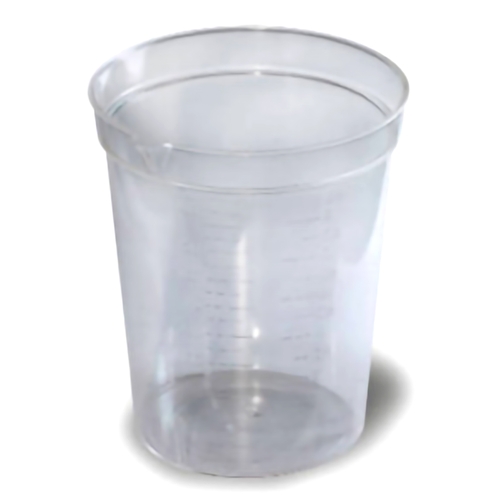 MON1040239PK - OakRidge Products - OakRidge Products Urine Specimen Container with Pour Spout 72 X 87 mm 192 mL (6.5 oz.) Without Closure Unprinted NonSterile, 25/PK