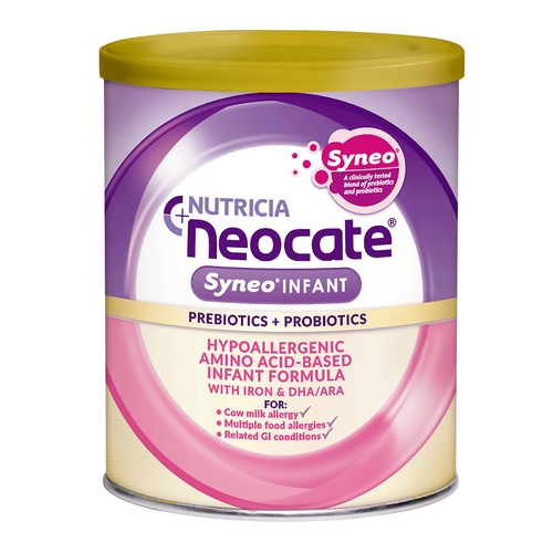 MON1040519CS - Nutricia - Nutricia Neocate&reg; Syneo Infant Formula, Unflavored, 14.1 oz. Can, Liquid, Amino Acid, Food Allergies, 4/CS