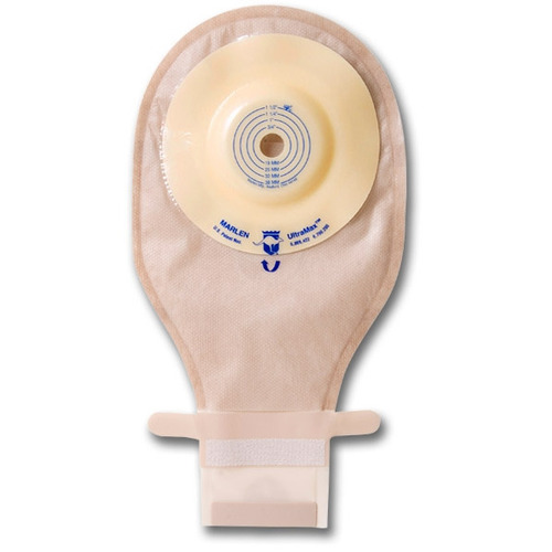 MON1044867BX - Marlen Manufacturing - Pouch MiniMax&trade; One-Piece System Drainable Shallow Convex, Trim to Fit, 5/BX