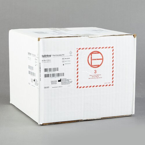MON1045021EA - BD - BD Port Access Kit SafeStep&reg; 22 Gauge 1 Inch Without Port