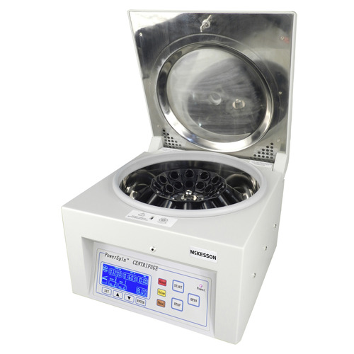 MON1047230EA - McKesson - Fixed Angle Centrifuge McKesson 24 Place Fixed Angle Rotor Digital variable speed control with speed range from 500 RPM to 4,000 RPM