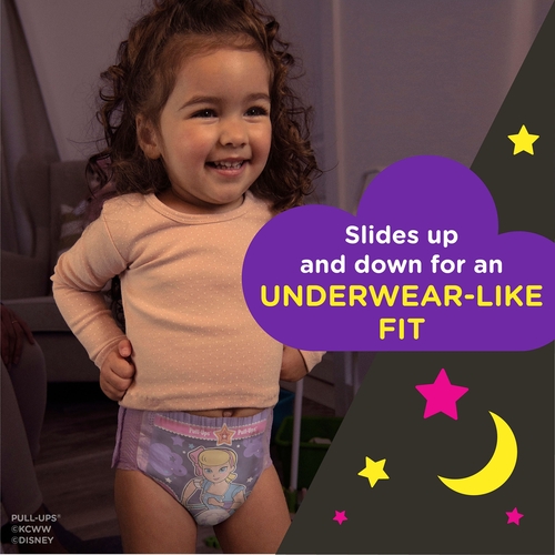 MON1047349PK - Kimberly Clark Professional - Toddler Training Pants Pull-Ups&reg; Night-Time&reg; Pull On 3T - 4T Disposable