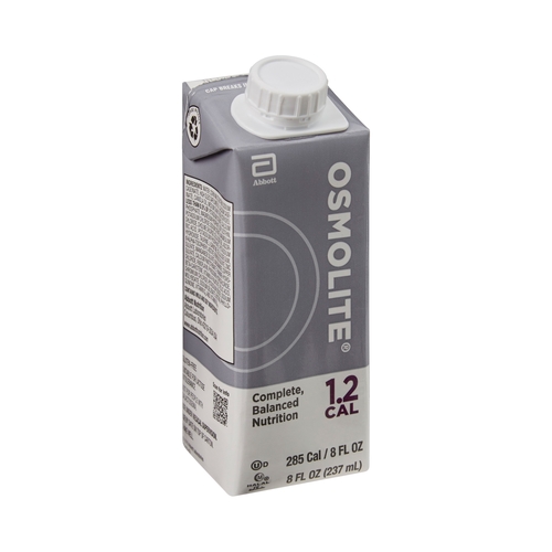 MON1048209CS - Abbott Nutrition - Abbott Nutrition Oral Supplement Osmolite 1.2 Cal Unflavored 8 oz. Recloseable Tetra Carton Ready to Use, 24/CS