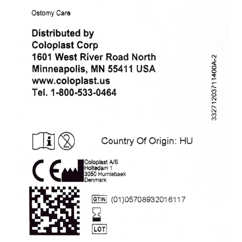 MON1053198BX - Coloplast - Coloplast Protective Ring Brava&reg; 4.2 x 27 mm Diameter, 10/BX