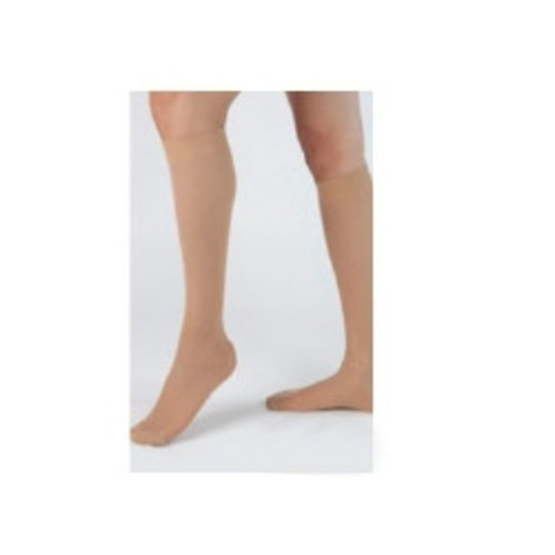 MON1054326PR - Carolon Company - Compression Stockings Health Support&reg; Knee High C, Regular Beige Closed Toe