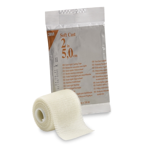 MON1056752CS - 3M - Casting Tape 2" x 4 Yards White, 10RL/CS