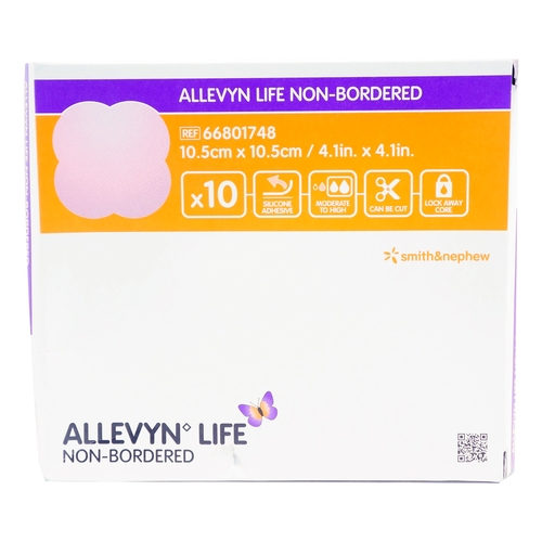 Allevyn Life Silicone Foam Dressing Allevyn Life X Inch Square Non