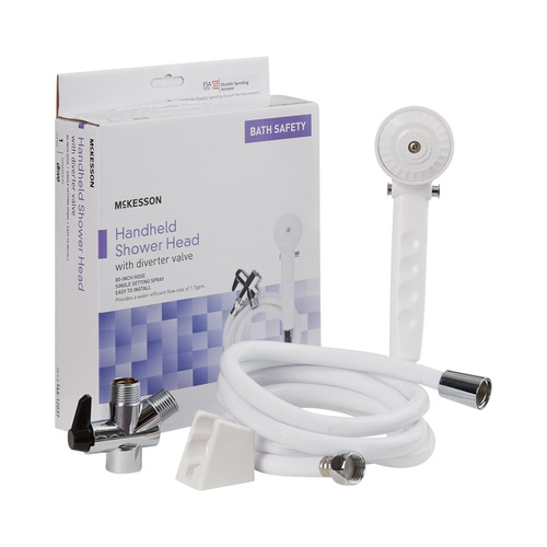 MON1065211CS - McKesson - McKesson Handheld Shower 80 Inch Hose, 12 EA/CS