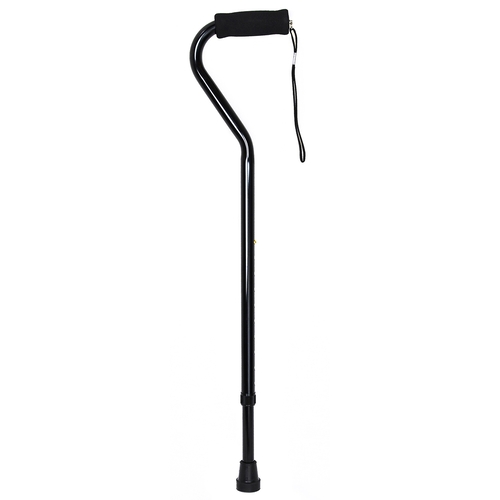 MON1065214CS - McKesson - McKesson Offset Cane Aluminum 30 to 39" Height Black, 6 EA/CS