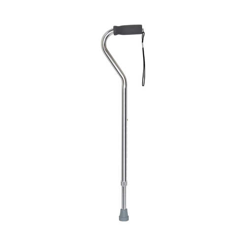 MON1065215CS - McKesson - McKesson Offset Cane Aluminum 30 to 39" Height Silver, 6 EA/CS